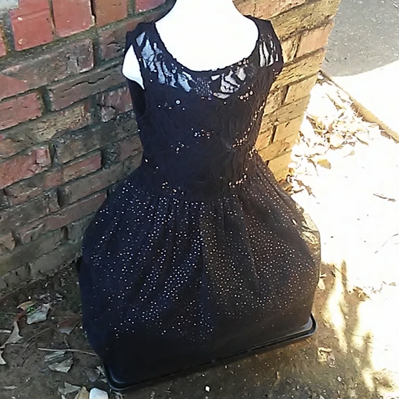 black dress for 8 year old